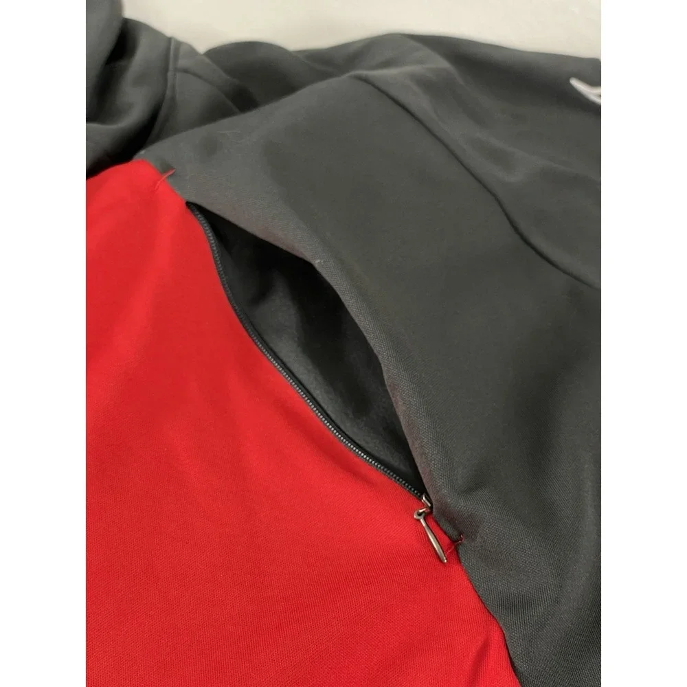Men's Nike Dri Fit Pullover Gray Red Lions‎ Size M Athletic Sporty Fleece Lined